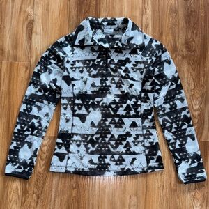 Columbia Patterned Half Zip Up